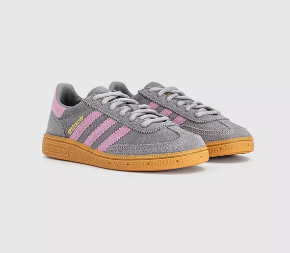 Kids adidas Handball Spezial Youth Trainers Grey Pink