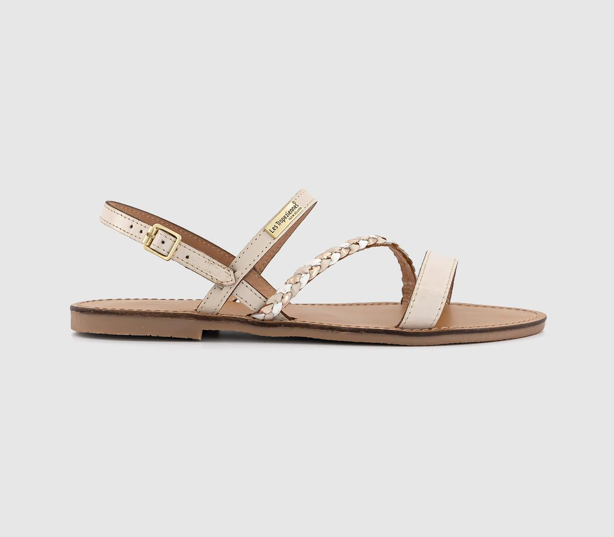 Womens Les Tropeziennes Batresse Sandals Cream Multi