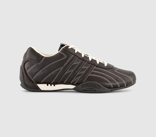 adidas Adiracer Lo Trainers Dark Brown Dark Brown Cream White