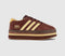 Odd Sizes -  adidas Gazelle Stack Trainers Fox Brown Orange Tint Gum - UK Sizes Right 4.5/Left 4