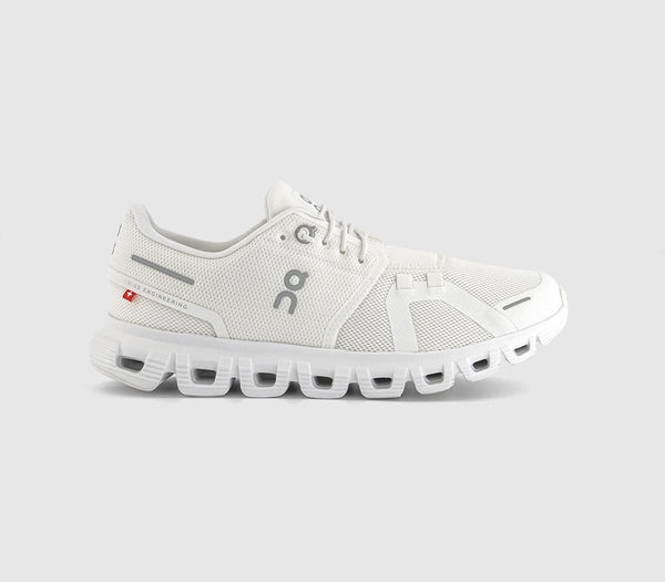 ON Cloud 6 Trainers White White F UK Size 7