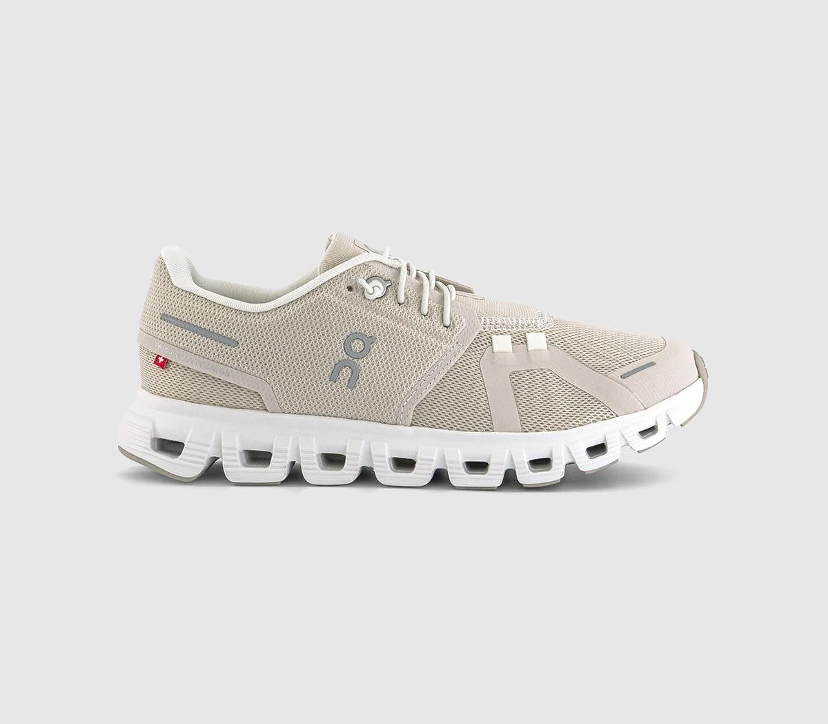  On Cloud 6 Trainers Pearl White F Uk Size 5