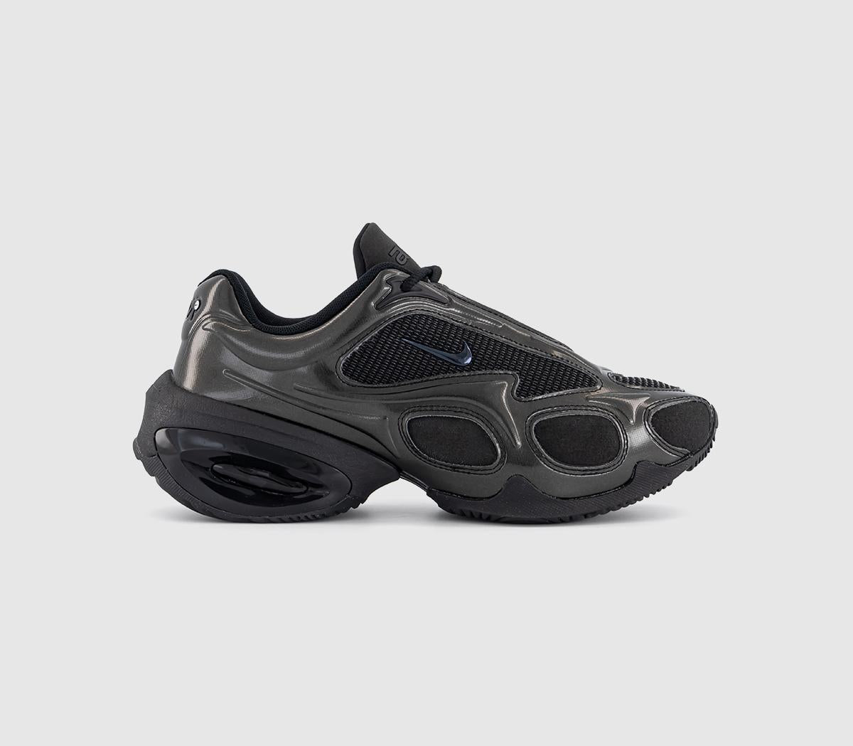 Nike Air Max Muse Trainers Black Black Metallic Silver