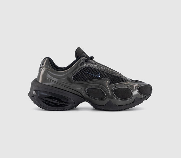 Nike Air Max Muse Trainers Black Black Metallic Silver