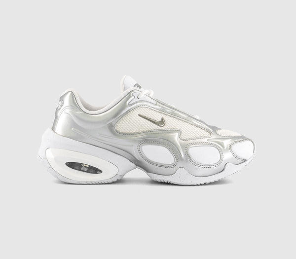 Nike Air Max Muse Trainers White Metallic Silver Pure Platinum