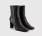 Womens OFFICE Axel Slim Heel Ankle Boots Black