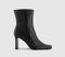 Womens OFFICE Axel Slim Heel Ankle Boots Black - OFFCUTS SHOES by OFFICE