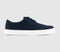 OFFICE Capulet 4 Eyelet Lace Up Trainers Navy