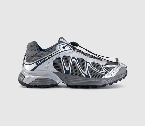 Mens Salomon XTWhisper Trainers Castlerock Silver Spellbound