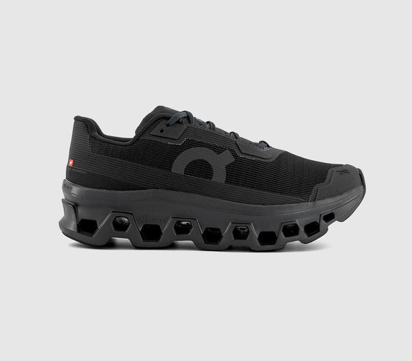 ON Cloudmonster Void Trainers Black