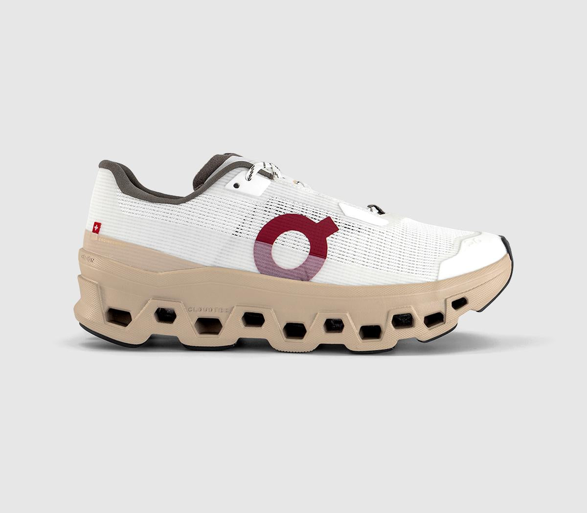 On Cloudmonster Void Trainers Ivory Sand F