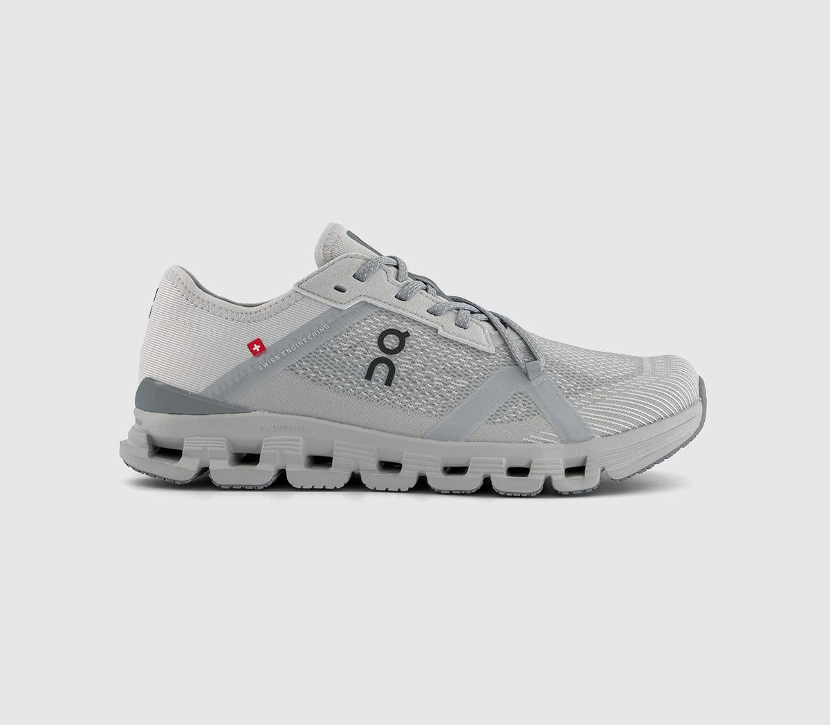 ON Cloud X 4 AD Trainers Wolf Alloy F UK Size 7