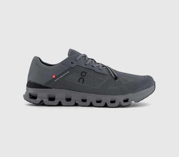 ON Cloud X 4 AD Trainers Stone Black