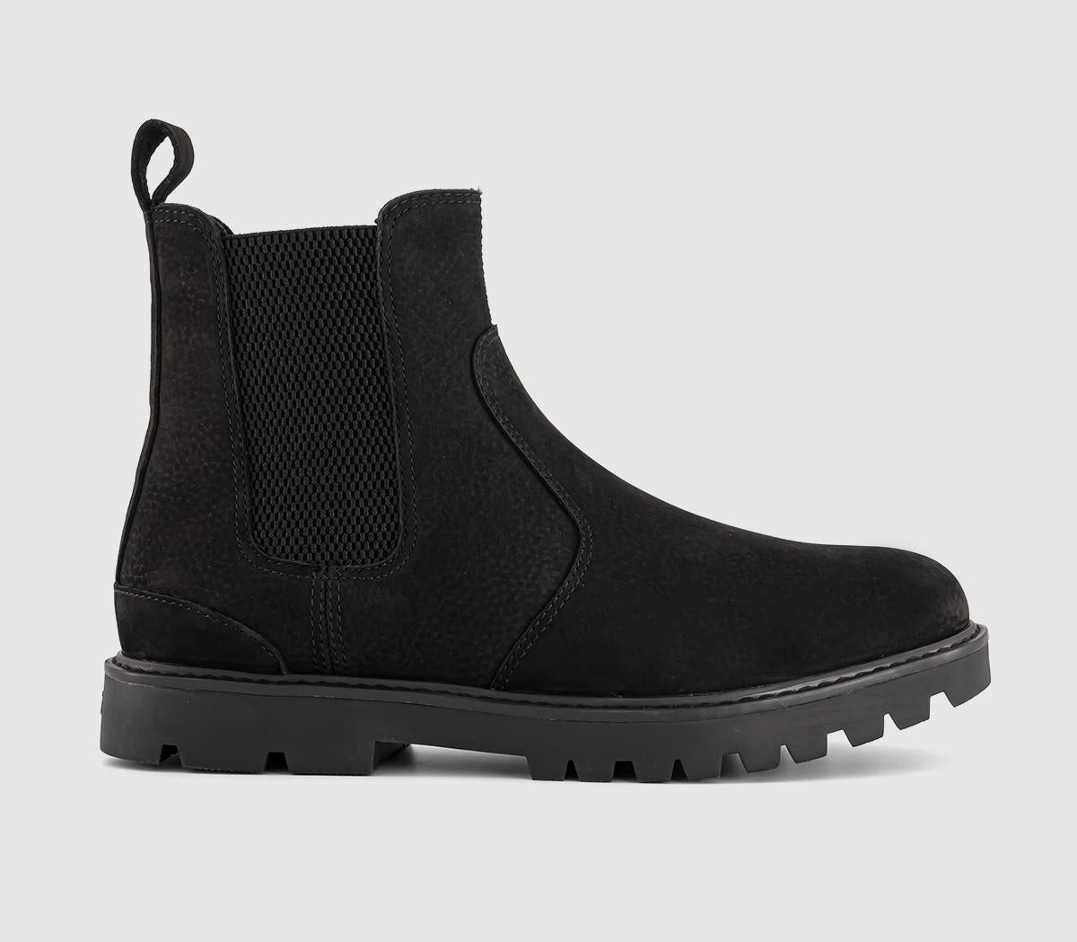 Mens TOMS Griffin Chelsea Boots Black