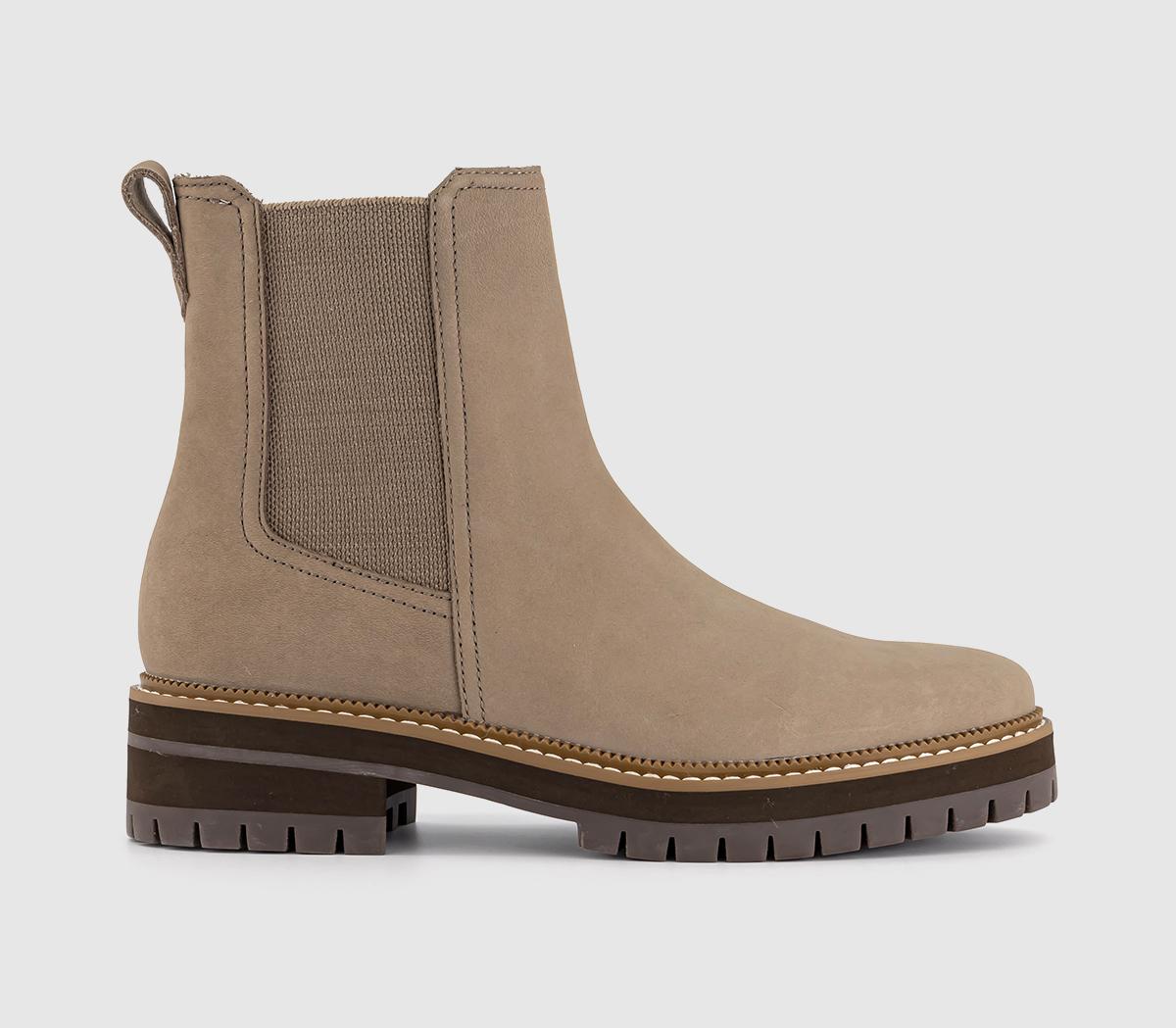 Womens Toms Bennet Chelsea Boots Dune Uk Size 4