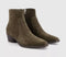 Womens Dolce Vita Fahari Ankle Boots Army Green