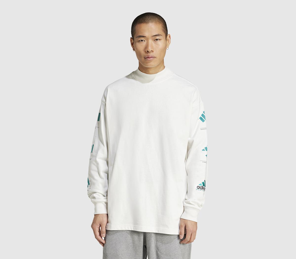Accessories adidas EQT Long Sleeve Graphic Tees Cloud White