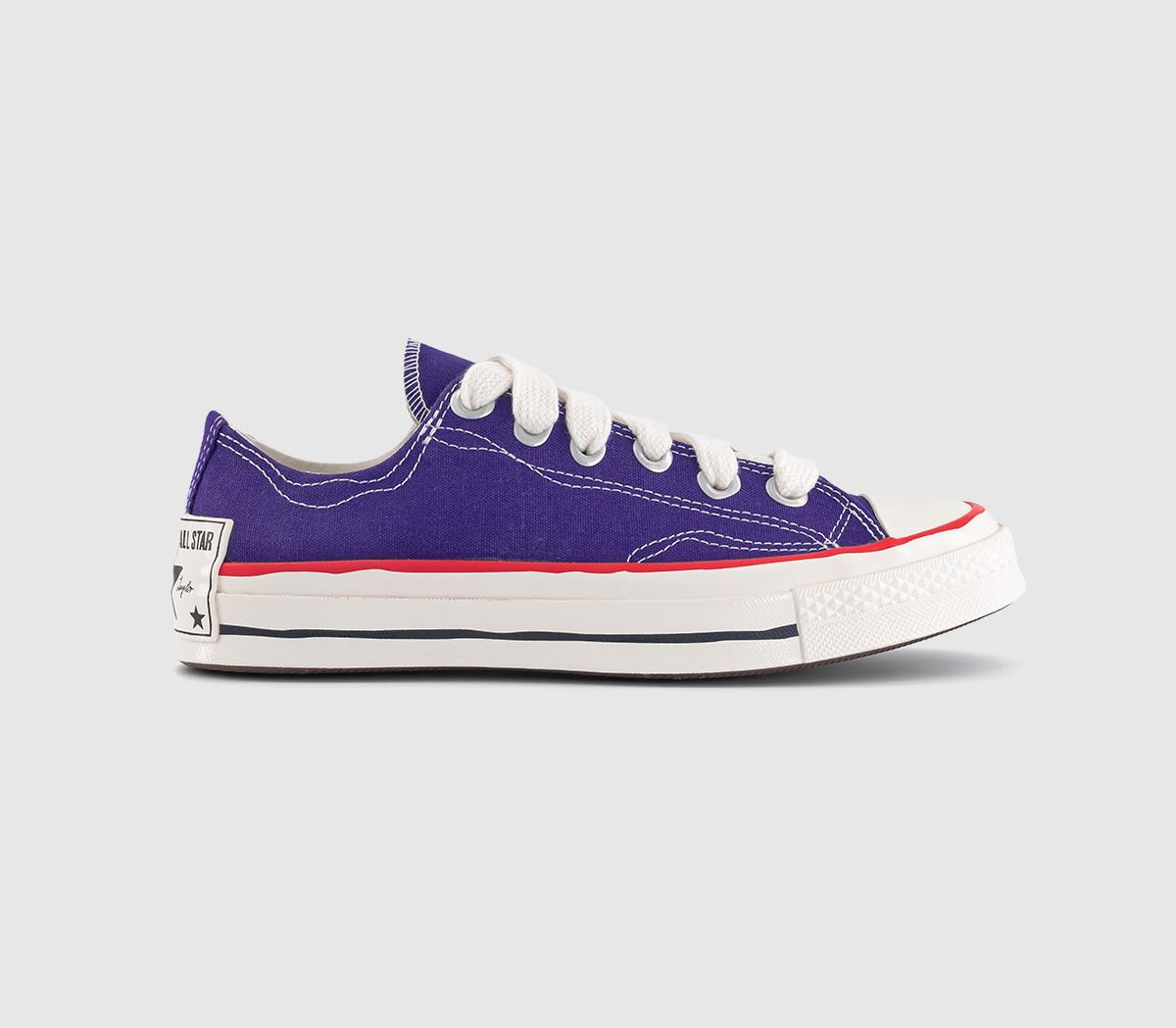 Converse Chuck 70 Sketch Ox Court Purple Egret Red