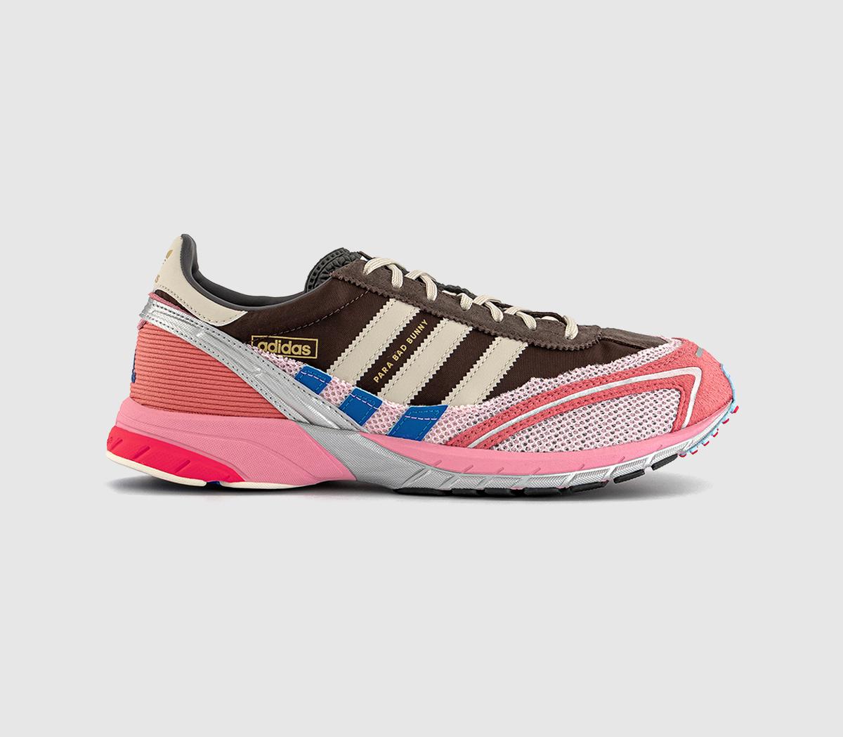 adidas Consortium Adizero 72 x Bad Bunny Trainers Brown Clear Pink Hazy Rosie