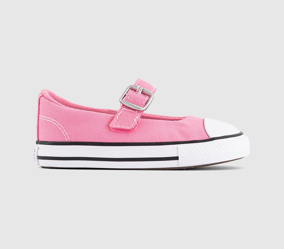 Kids Converse Chuck Taylor All Star Dainty Infant Shoes Pink White Black