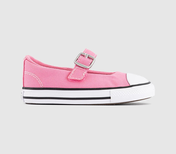 Kids Converse Chuck Taylor All Star Dainty Infant Shoes Pink White Black