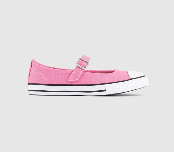 Kids Converse Chuck Taylor All Star Dainty Youth Pink White Black
