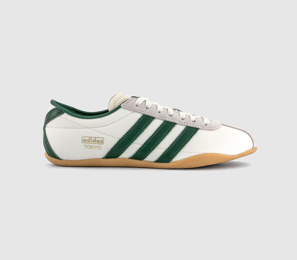 Womens Adidas Tokyo Trainers Green Cream Uk Size 5