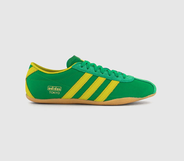 adidas Tokyo Trainers Green Pure Sulfur Gold Metallic