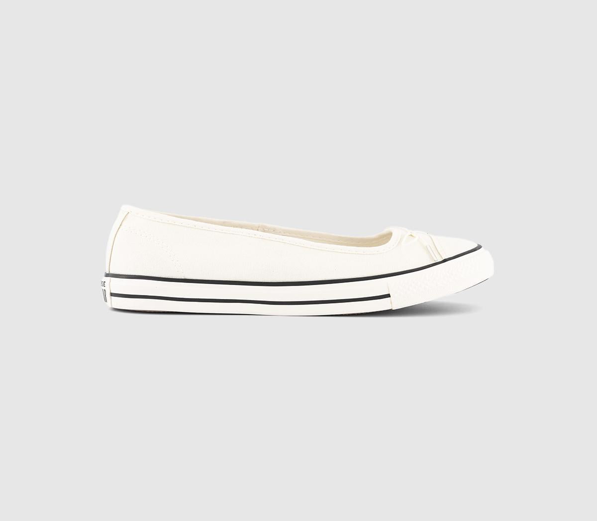 Converse Chuck Taylor All Star Ballet Pump Egret Black Egret