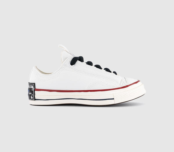 Converse Chuck 70 Sketch Puffed Ox White Red Blue