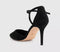 Womens OFFICE Hidden Two Part Court Heels Black