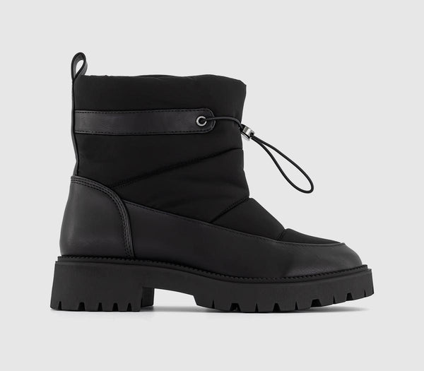 Womens OFFICE Alps Snow Boots Black