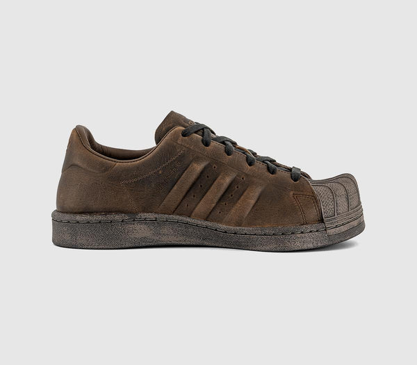 Womens adidas Consortium AVAVAV x Adidas Superstar Modified Trainers Brown