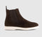 Mens OFFICE Benton Chelsea Boots Chocolate Suede - OFFCUTS SHOES by OFFICE
