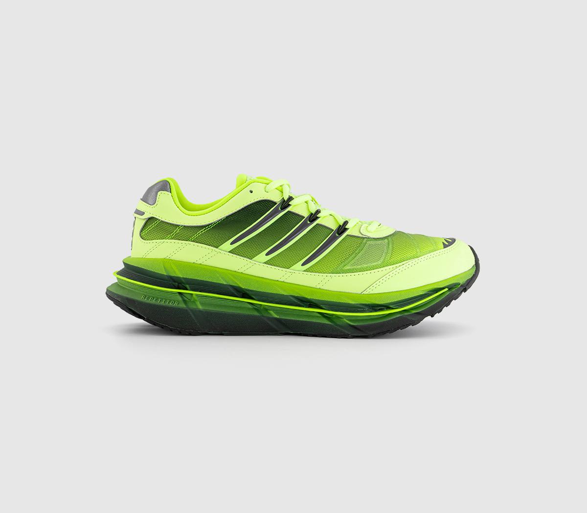 adidas Adistar HRMY Trainers Hires Yellow Iron Metallic Core Black