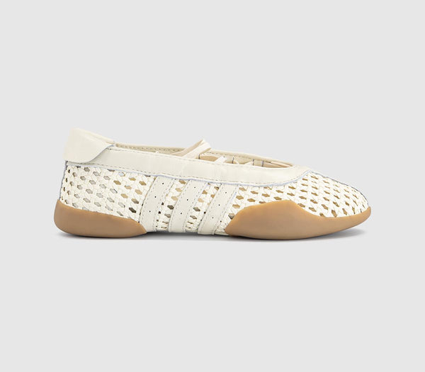 adidas Taekwondo Mei Ballet Pumps Cream White Cream White Gum