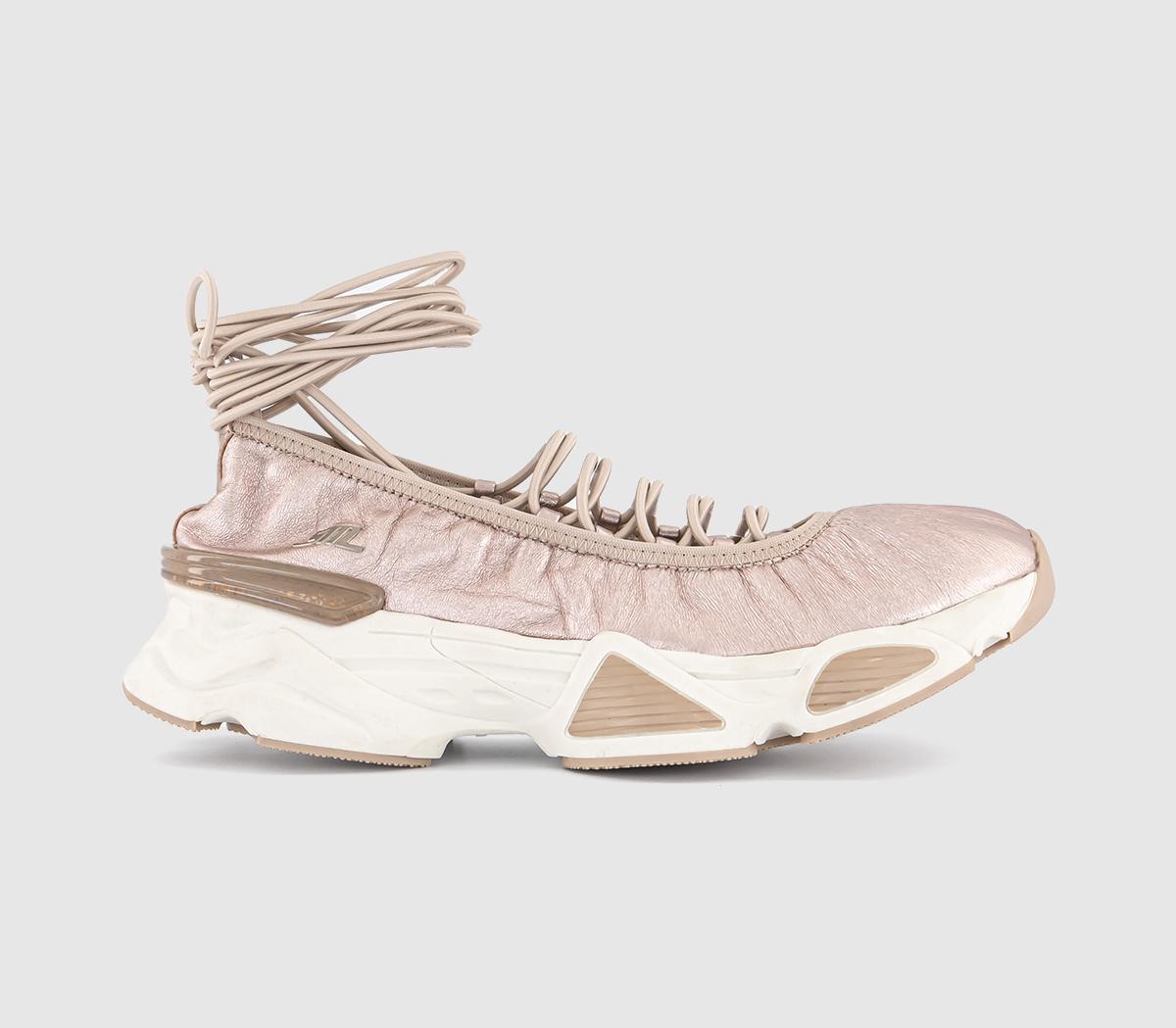 Womens Steve Madden Spin Off Ballet Pumps Soft Pink