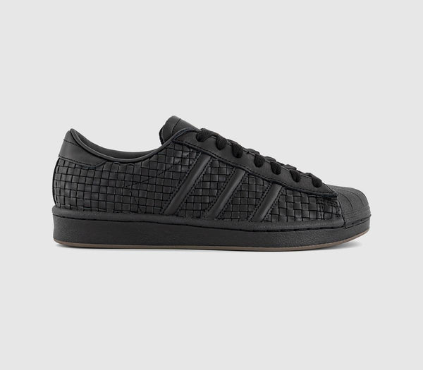 adidas Superstar Vintage Trainers Core Black Core Black Blue