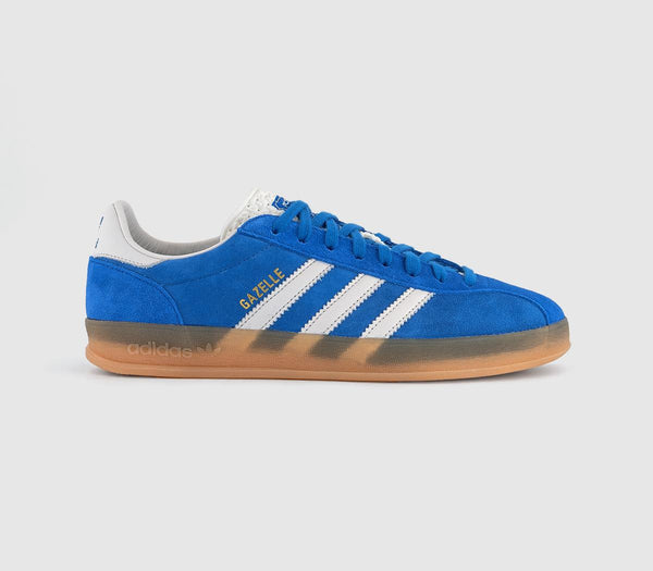 Mens adidas Gazelle Indoor Pro Trainers Blue Uk Size 7