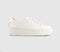 OFFICE Tilly Platform Lace Up Trainers White - OFFCUTS SHOES by OFFICE