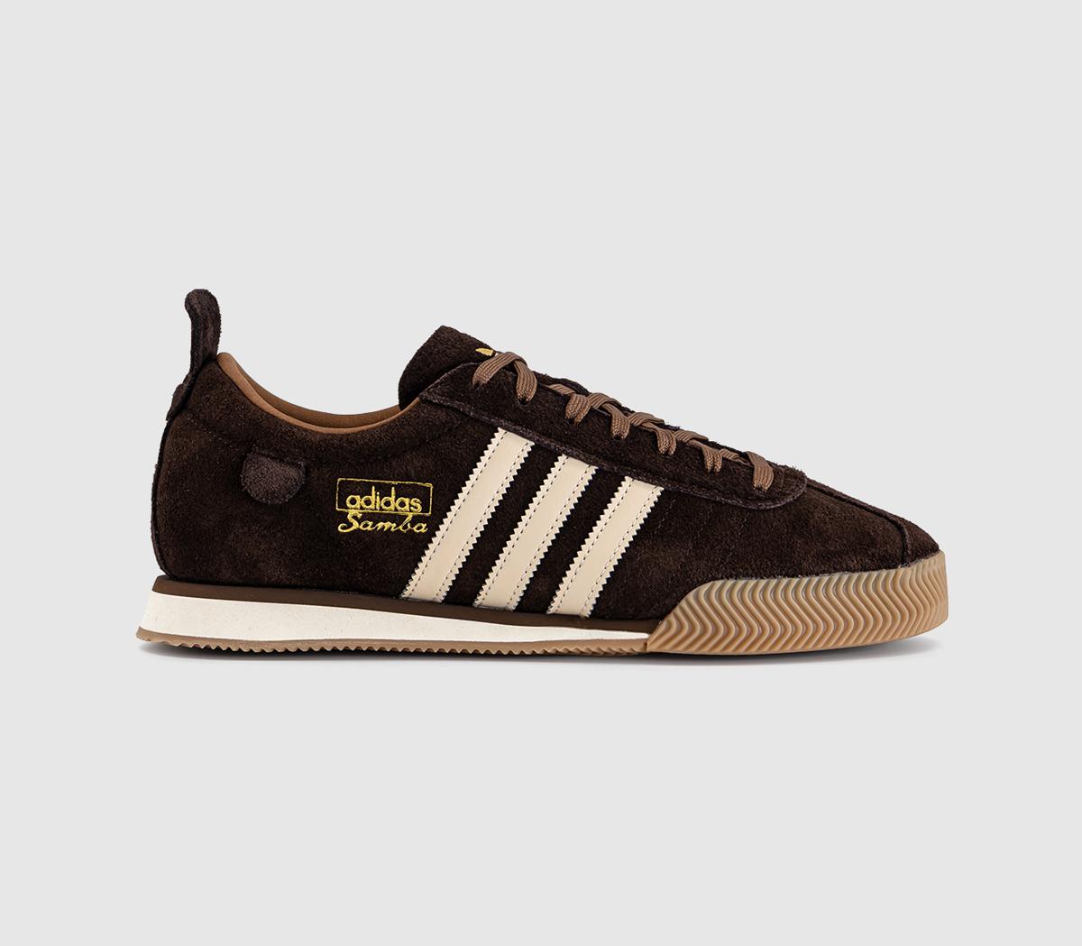 adidas Samba 62 Trainers Aurora Coffee Crystal Linen Gum