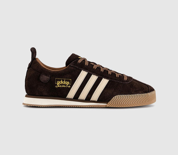 adidas Samba 62 Trainers Aurora Coffee Crystal Linen Gum