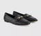 Womens OFFICE Felix Trim Loafers Black Leather
