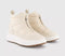 Womens OFFICE Angel Zip Front Snow Boots Off White