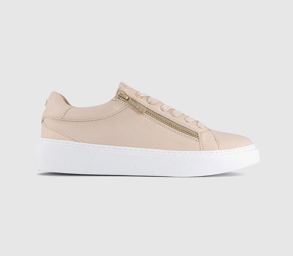 OFFICE Toronto Side Zip Trainer Cream