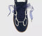 ALOHAS TB490 Crochet Sneakers Navy Suede