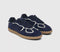 ALOHAS TB490 Crochet Sneakers Navy Suede