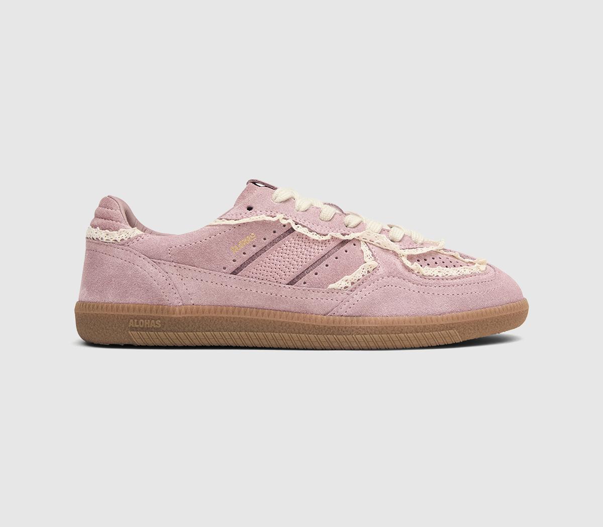 ALOHAS TB490 Crochet Sneakers Pink