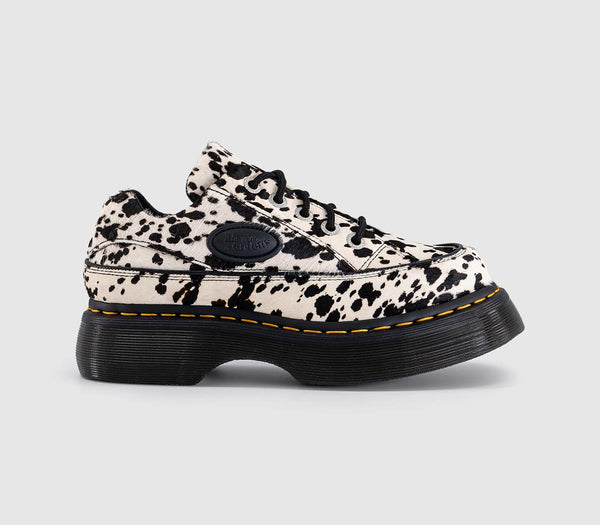 Womens Dr. Martens Buzz 5 Eye Shoes Animal Hair On