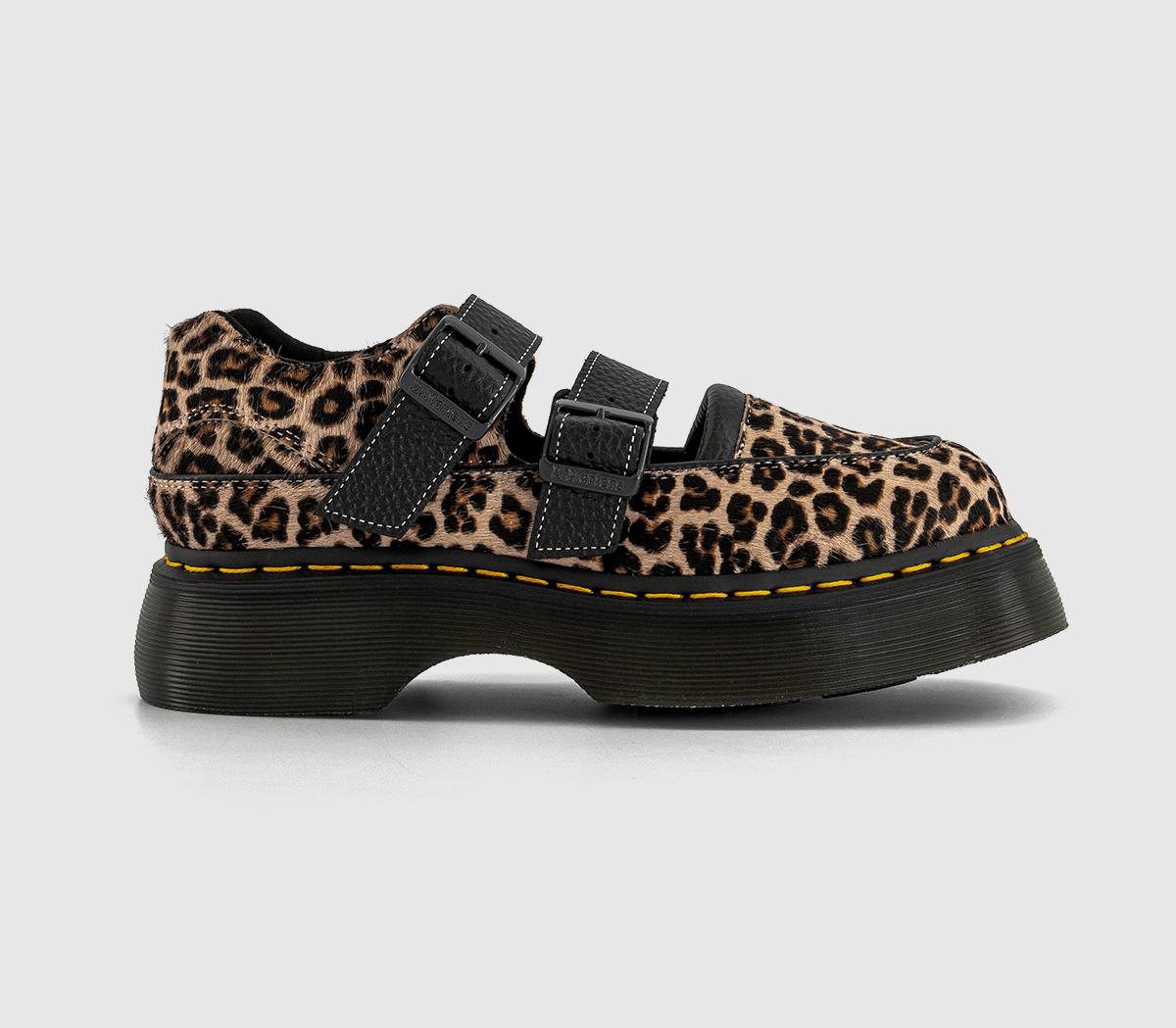 Womens Dr. Martens Buzz Mary Jane Shoes Leopard